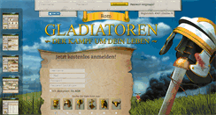 Desktop Screenshot of gladiatoren.de